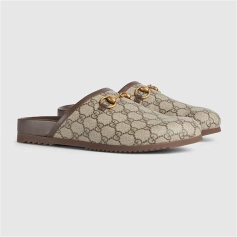 gucci slippers beige|Gucci slippers for men.